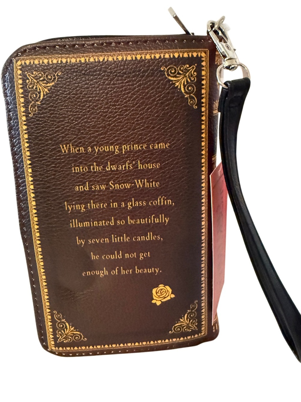 Snow White Book Purse & Wallet Set Spookyville Critters Gothic Fairy Tale Bag - Picture 5 of 15